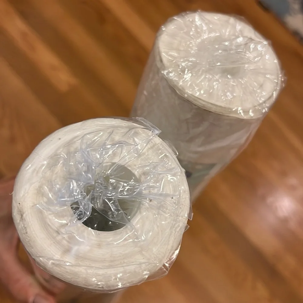 NWT Anthropologie Wallshoppe Parsons Paint Wall paper Robins Egg 2 Rolls